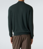 The Row Selio cashmere polo sweater