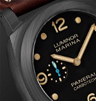 Panerai - Luminor Marina 1950 3 Days Automatic 44mm Carbotech and Leather Watch, Ref. No. PAM01616 - Black