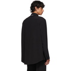 Balenciaga Black Fluid Tailored Jacket