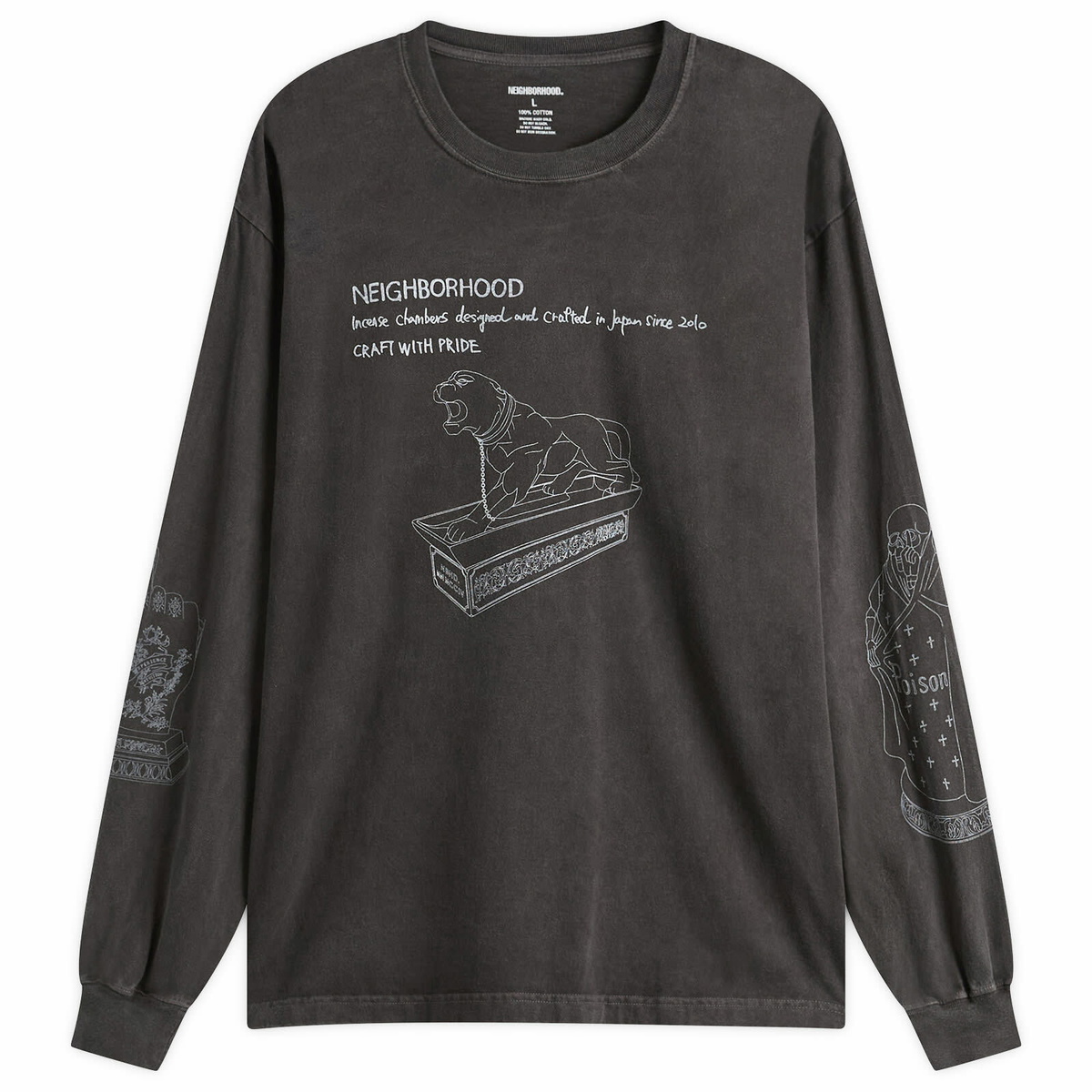 Neighborhood Men's x Lordz of Brooklyn 1 T-Shirt in White Neighborhood