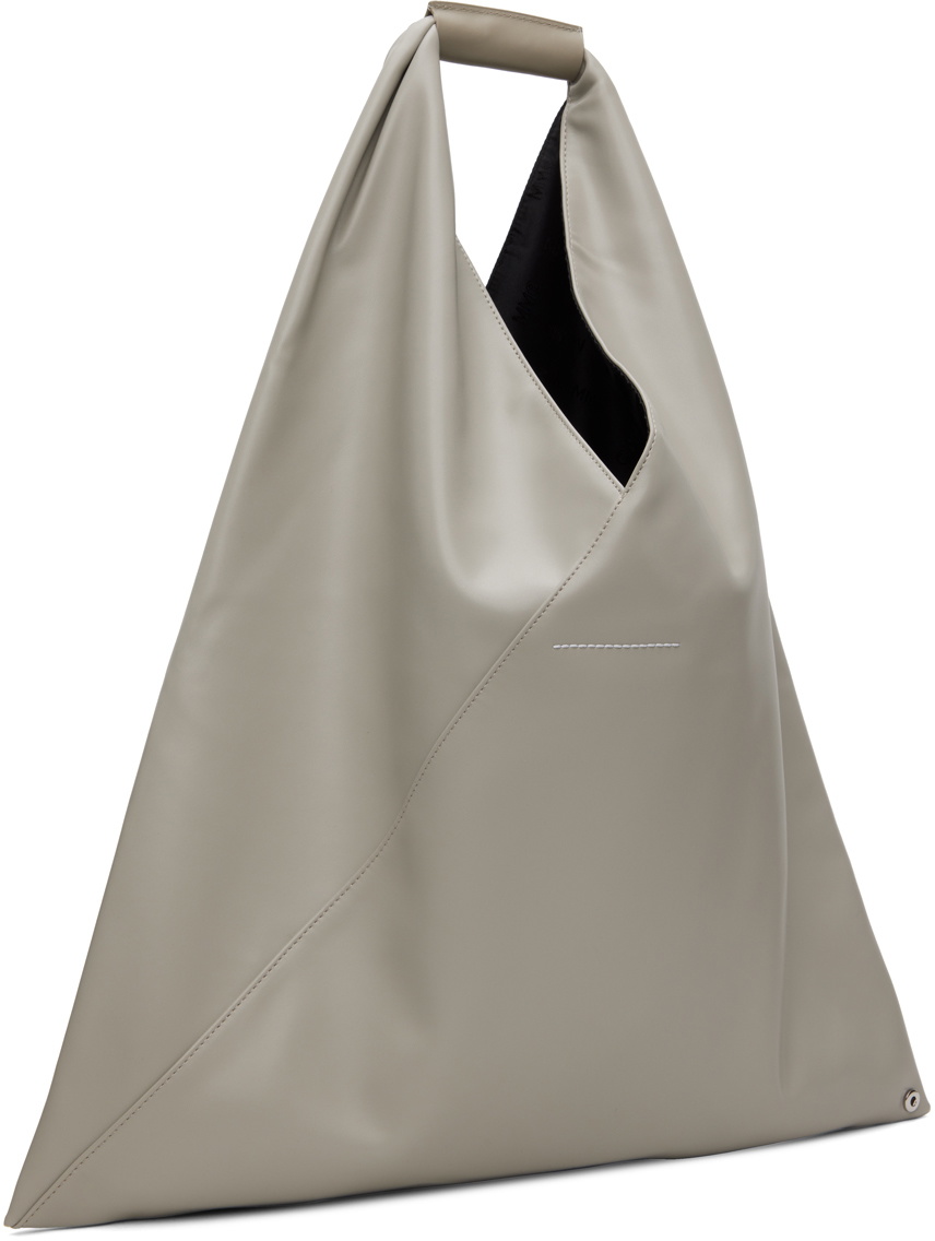 MM6 Maison Margiela Gray Triangle Tote MM6 Maison Margiela MM6 Maison Margiela Gray Triangle Tote MM6 Maison Margiela