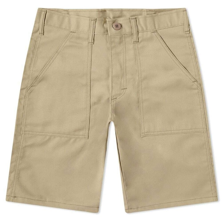Photo: Stan Ray Men's Fatigue Short in Natural Drill