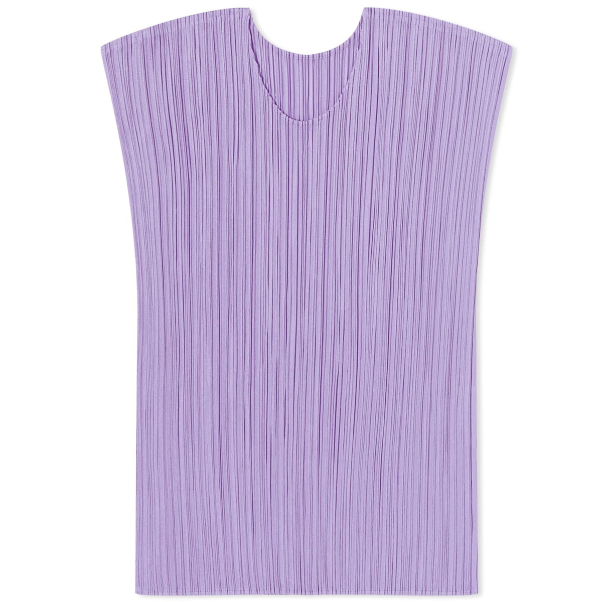 Pleats Please Issey Miyake Women's Pleats T-Shirt in Purple Pleats ...