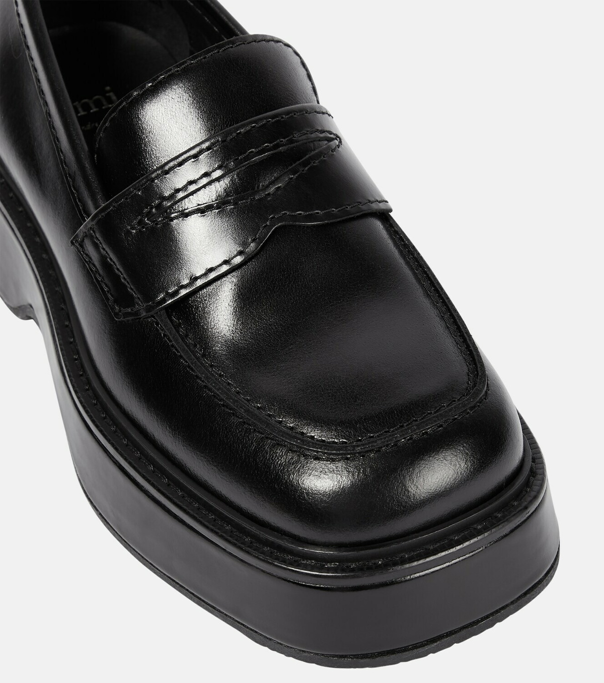 Ami Paris Leather platform loafers AMI