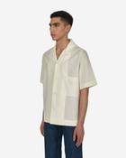 Cotton Linen Poplin Bowling Shirt