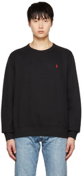 Polo Ralph Lauren Black 'The RL Fleece' Sweatshirt