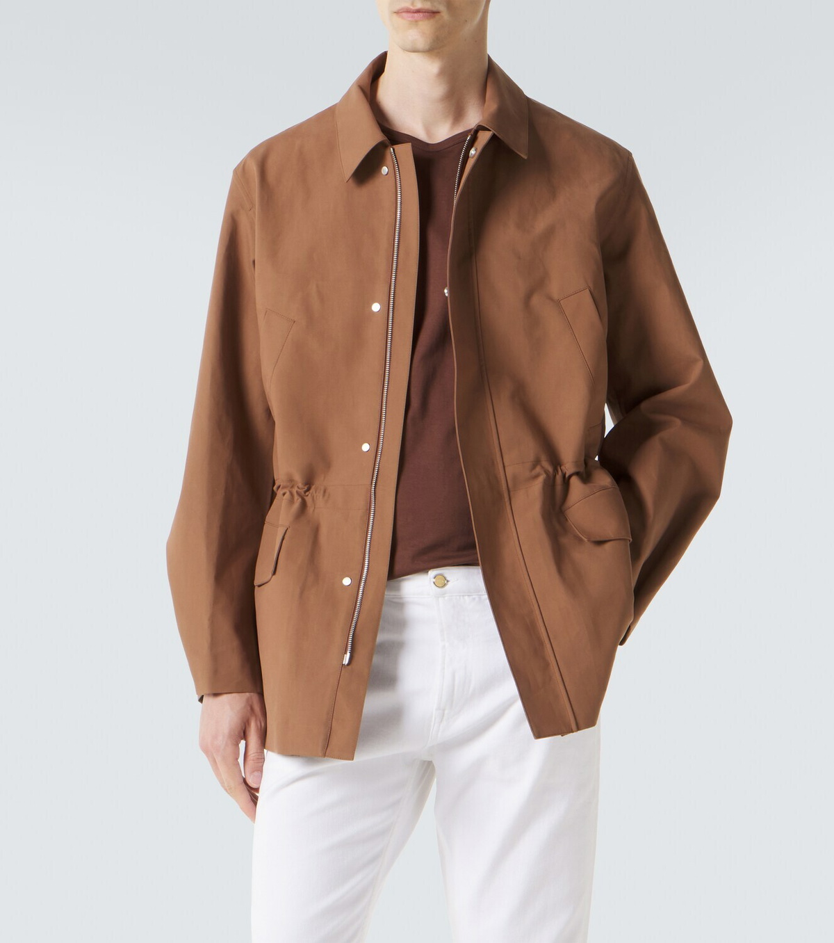 Umit Benan Country cotton and linen jacket