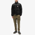 Moncler Grenoble Men's Grainer Polartec Padded Jacket in Black