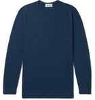 John Smedley - Slim-Fit Merino Wool Sweater - Blue