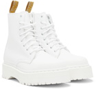 Dr. Martens White Jadon II Mono Boots