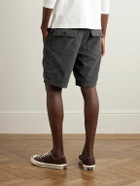Outerknown - Seventyseven Straight-Leg Organic Cotton-Corduroy Shorts - Black