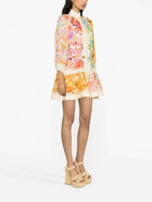 ZIMMERMANN - Floral Print Shirt Dress