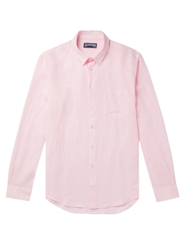 Photo: Vilebrequin - Caroubis Linen Shirt - Pink