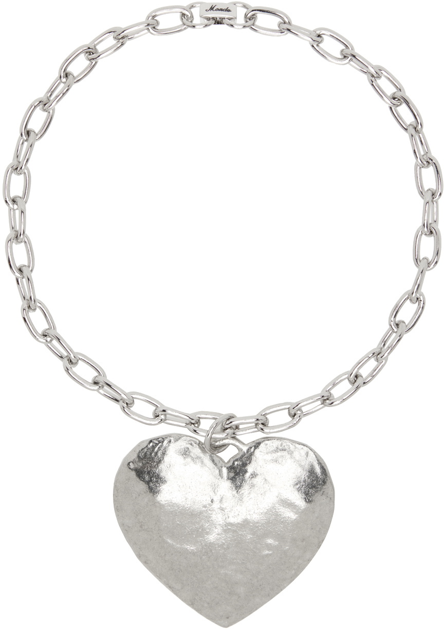 Mondo Mondo Silver Infatuation Necklace