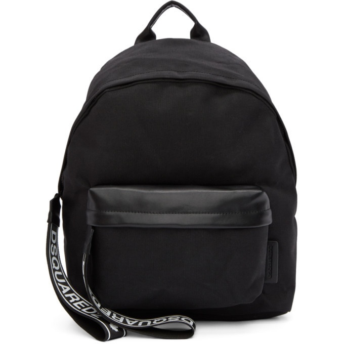Photo: Dsquared2 Black Nylon Backpack