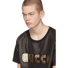 Gucci Black Sega Guccy T-Shirt