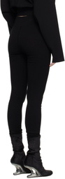 Rick Owens Black Tower Leggings
