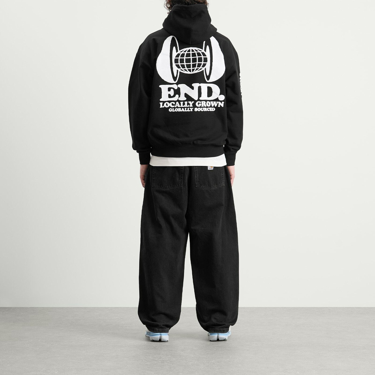 END. Locally Grown Hoodie in Black