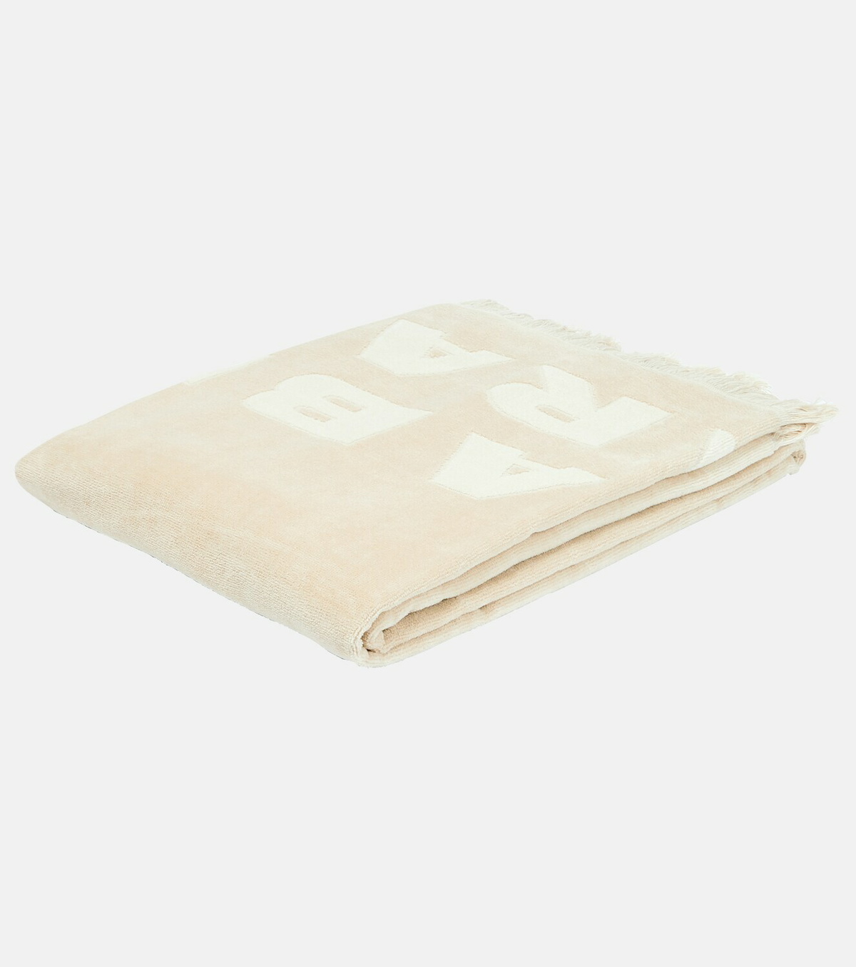 【送料&関税込】Isabel Marant Beach Towel With Logo Isabel Marant - Logo cotton terry beach towel Isabel Marant