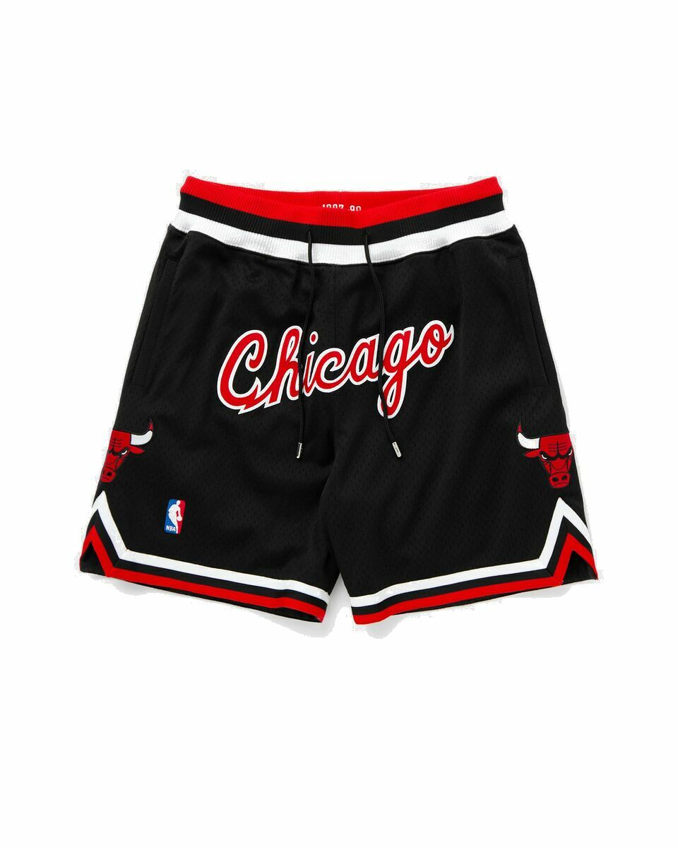 Photo: Mitchell & Ness Nba Shorts Just Don 7 Inch Chicago Bulls Black - Mens - Sport & Team Shorts