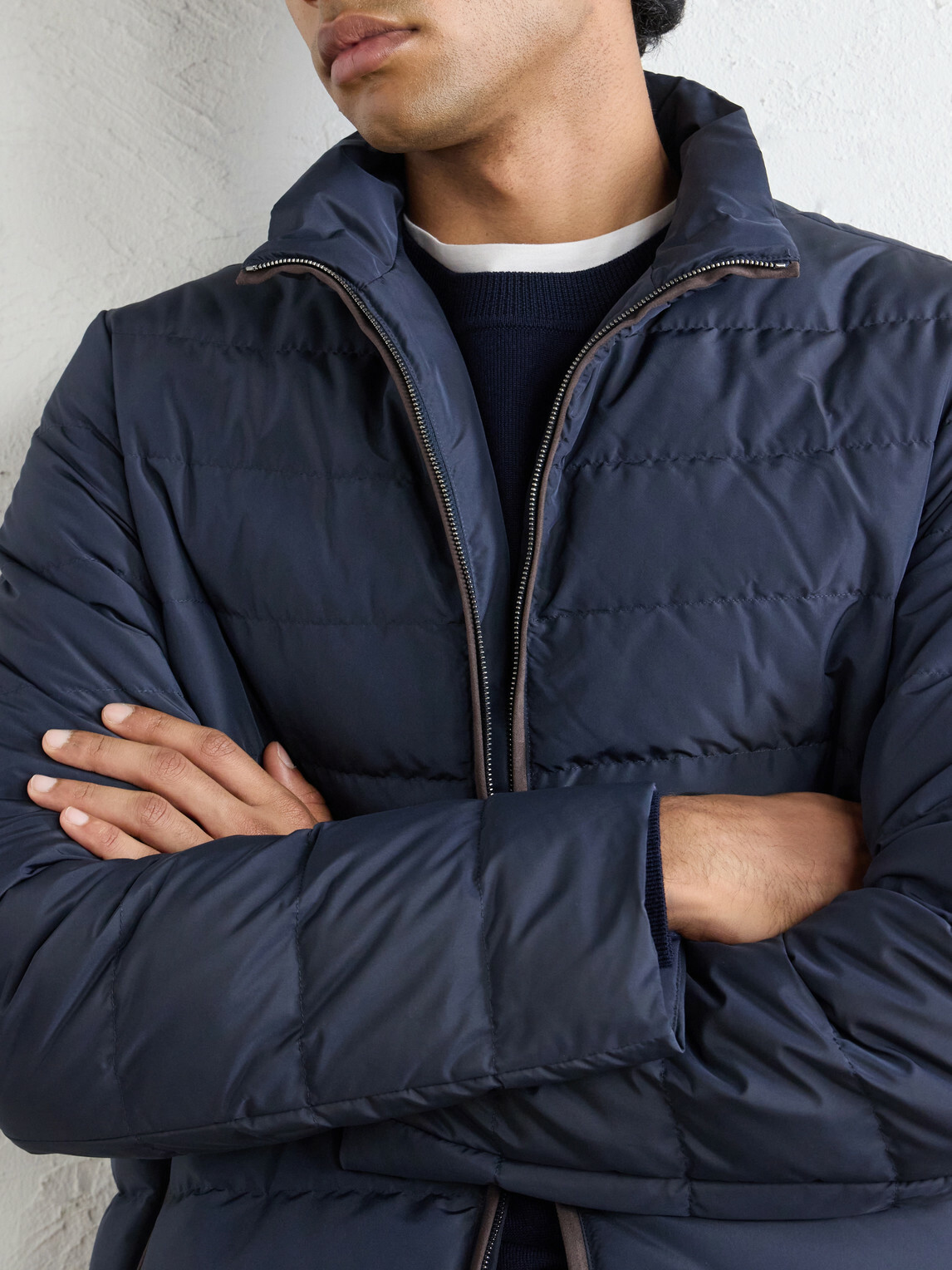 Herno - Quilted Padded Down Jacket - Blue