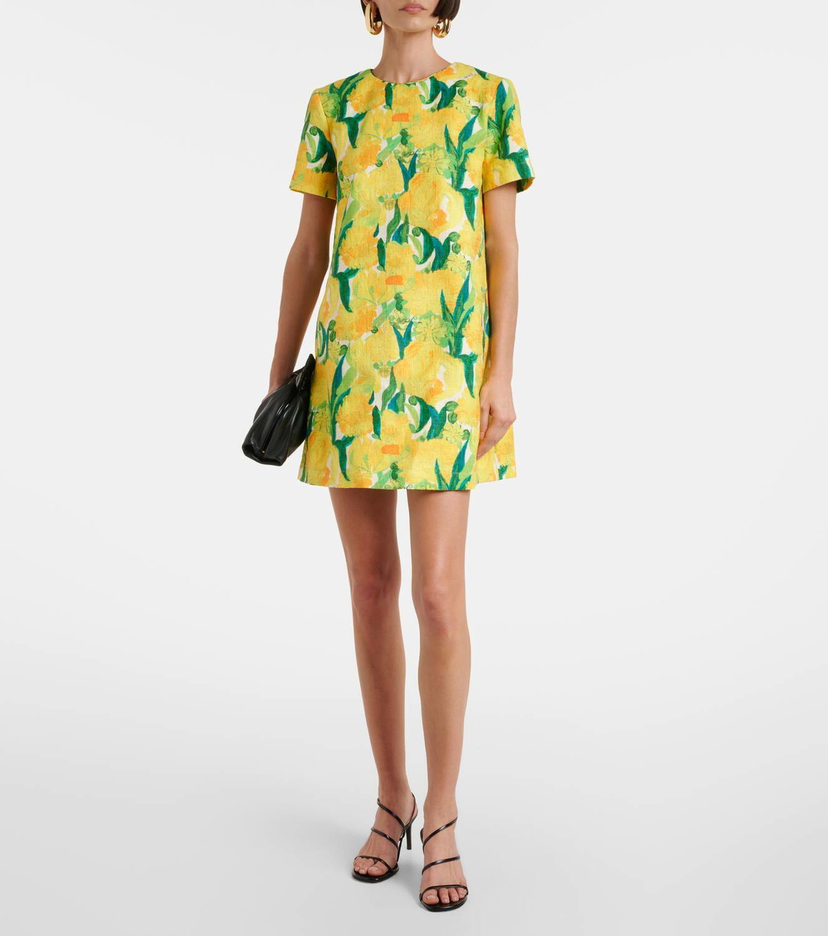 La DoubleJ Swing printed cotton minidress
