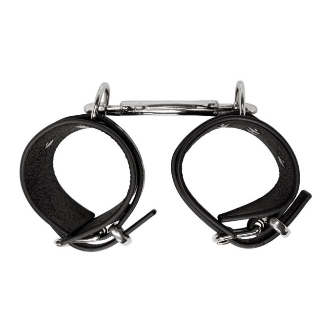 Fleet Ilya Black Classic Handcuff Bracelets
