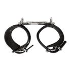 Fleet Ilya Black Classic Handcuff Bracelets