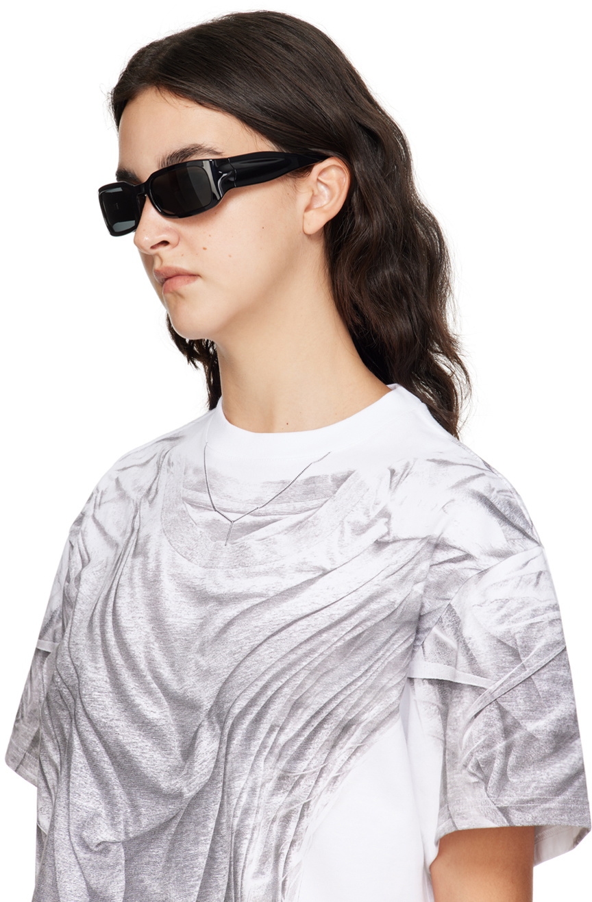 A BETTER FEELING Black Gloop Sunglasses
