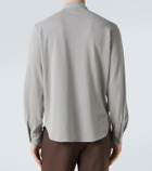 Stòffa Cotton and silk Henley shirt