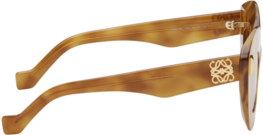 LOEWE Tortoiseshell Retro Screen Sunglasses Loewe