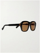 DUNHILL - Round-Frame Acetate Sunglasses - Black