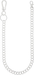 Martine Ali Silver Ouro Pant Chain Keychain