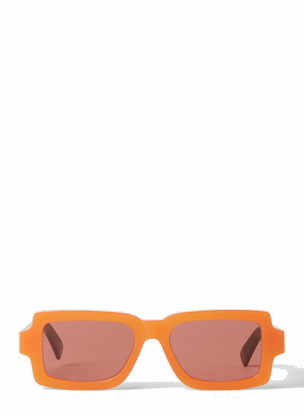 Photo: RETROSUPERFUTURE - Pilastro 3627 Sunglasses in Orange