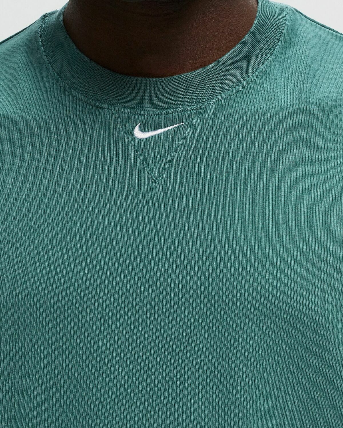 Nike Solo Swoosh Short Sleeve Heavyweight Tee Blue Shortsleeves