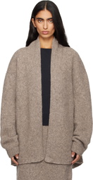 Lauren Manoogian Taupe Loft Shawl Cardigan