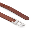 Diesel Women's B-D Logo 2.0 20 Belt in Brown