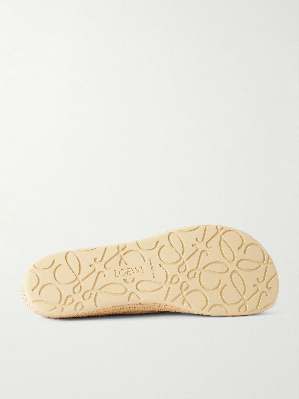 LOEWE - Rio Suede Espadrilles - Neutrals
