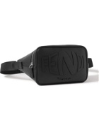 Fendi - Logo-Embossed Leather Belt Bag