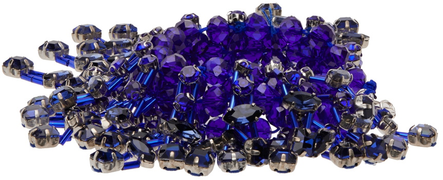 SHUTING QIU Blue Crystal Bracelet
