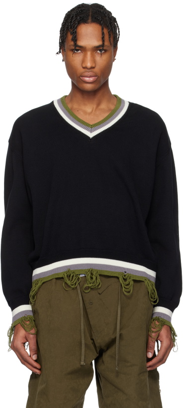 Photo: Ottolinger Black Oversized Sweater