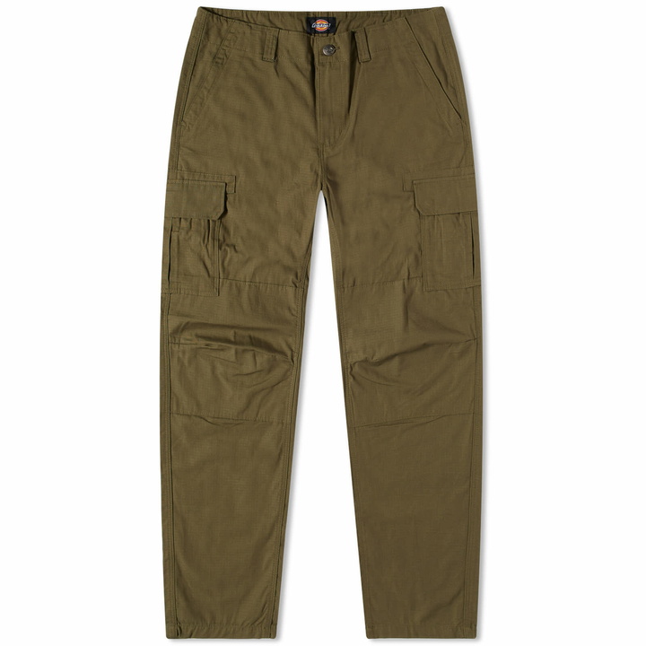 Photo: Dickies Men's Millerville Slim Cargo Pant in Military Green