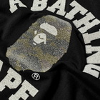 A Bathing Ape Men's Glass Beads 1st Camo College T-Shirt in Black/Green