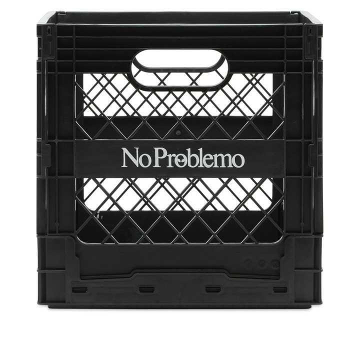 Photo: No Problemo Men's Vinyl Crate in Black 