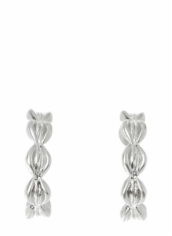 Photo: Maison Margiela - Timeless Hoop Earrings in Silver