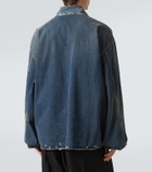 Balenciaga Distressed denim jacket