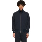 Tom Ford Navy Zip-Up Sweater