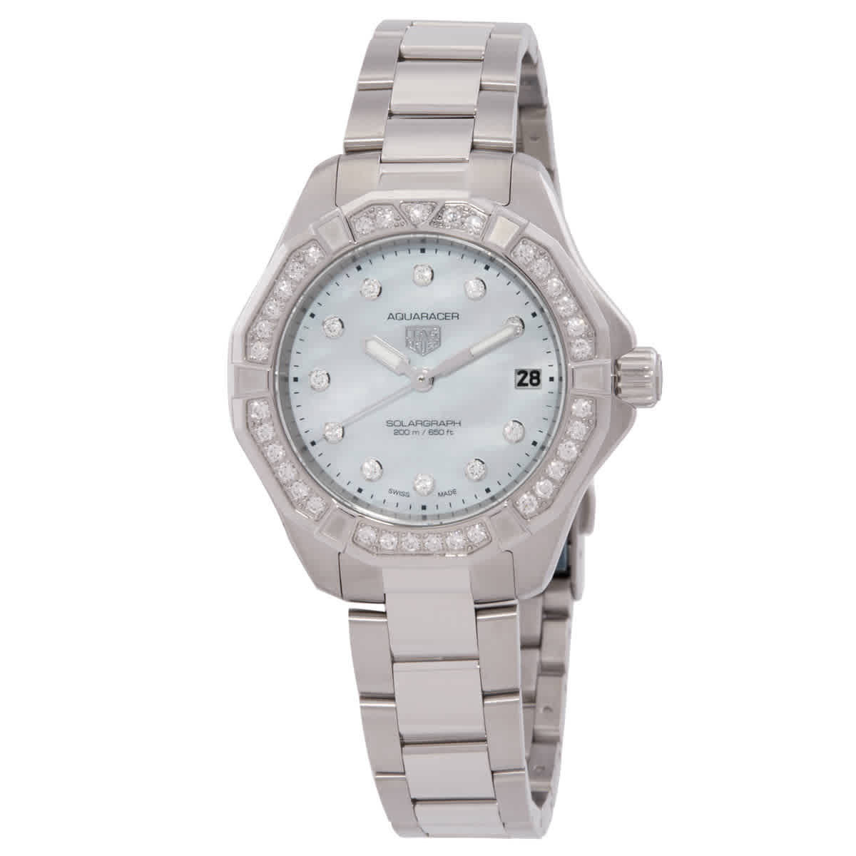 Tag Heuer Aquaracer Quartz Diamond Ladies Watch WBP1314.BA0005