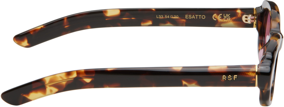 RETROSUPERFUTURE Brown Esatto Sunglasses