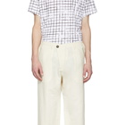 Jan-Jan Van Essche Off-White Washi Twill Trousers